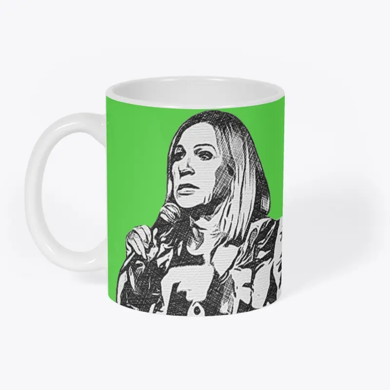 Donna Moran Joke Zoom Comic Mug